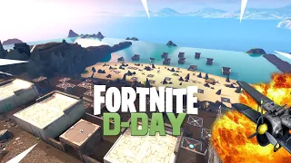 Fortnite WW2 D-Day creative Map - Funny Moments