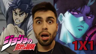 WHYYY DIO!!! | JOJO's BIZARRE ADVENTURE EPISODE 1 REACTION - First time Reaction/Review!!!