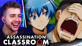 NAGISA IS A NATURAL!! Assassination Classroom Episode 13 & 14 Reaction