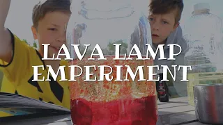 Awesome STEAM/STEM Lava Lamp Experiment for Young Scientists and The Whole Family!