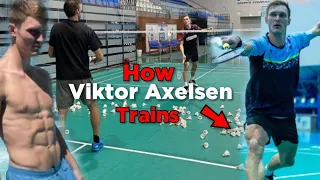 Viktor axelsen intense training 2023 - Complete multi shuttle session