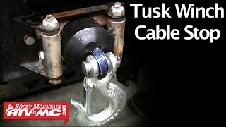 Tusk Rubber Winch Cable Stop - Spotlight & Installation