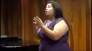 Mon cœur s'ouvre à ta voix    Lic  Gloria Gonzalez, Mezzo   Soprano