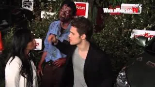 'Vampire Diaries' Paul Wesley wanted by Zombies at The Walking Dead Comic Con party