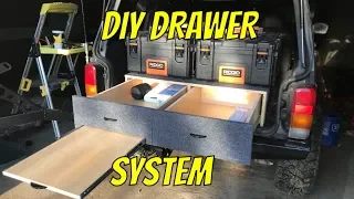 EASY DIY Vehicle Drawer System E54