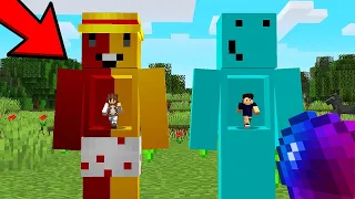 podemos ENTRAR em qualquer YOUTUBER no minecraft - O FILME