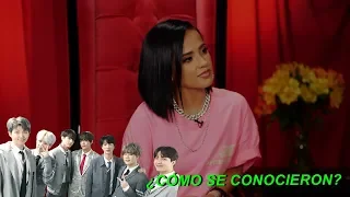 ¡Becky G cuenta como fue que conoció por primera vez a BTS! 😱