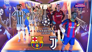 Barcelona vs Juventus | Potential Lineup 2020/2021 UEFA Champions League | PES 2020