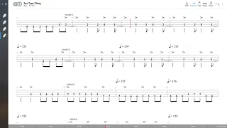 Stone Temple Pilots - Sex Type Thing (BASS TAB PLAY ALONG)