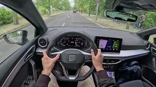 2024 Seat Ibzia FR  |  110 HP  |  POV Test Drive  |  City/Autobahn Berlin  |  Part 1