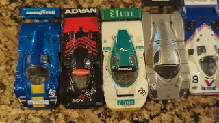 My entire Group C Le Mans diecast cars collection!!