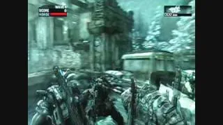 Gears Of War 2. Horde. 19 waves. River. part 1.