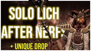 Solo Lich After Warlock Nerfs | How much Magical Healing Needed? | Dark and Darker