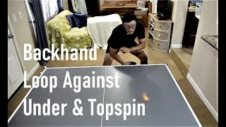 Master the Backhand Loop: Table Tennis Lesson [Subtitles Available]