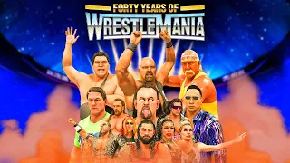 I Re-Simulated Every WrestleMania Main Event!