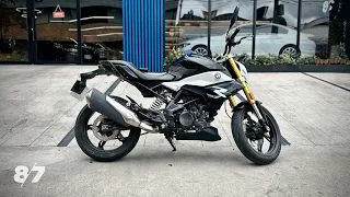 The BMW G 310R 2022