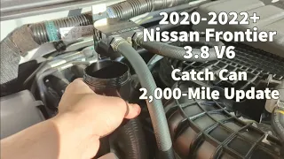 2020-22+ Nissan Frontier Oil Catch Can: DOES IT WORK?