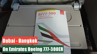 Trip Report | Dubai - Bangkok On Emirates Boeing 777-300ER