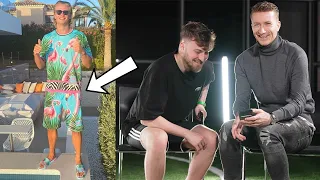 ICH TREFFE MARCO REUS | "Haalands Outfit ganz miese 😂" | ViscaBarca