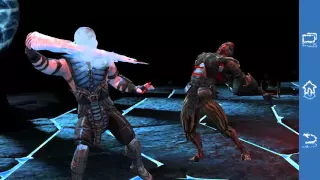 Рентген атака "Саб Зеро, Великий мастер", MKX, Android, Sony xperia z2.X-Ray, Sub Zero Grand Master