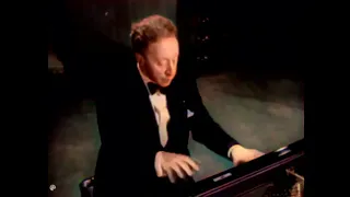 Chopin's Ab Major Polonaise. Artur Rubinstein 1950s. AI Colorize, 1080p 60fps