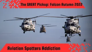 AMAZING helicopter images at Exercise Falcon Autumn november 2022