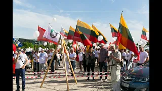 Pirmoji protesto prie Seimo diena: mitinguotojai tiki – tauta ruošiasi sukilimui