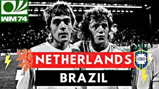 Netherlands vs Brazil 2-0 All Goals & Highlights ( 1974 World Cup )