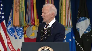 President Biden Delivers Remarks on Expanding Healthcare for Veterans I LIVE