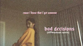 Ariana Grande - Bad decisions (Differences remix/sped up)