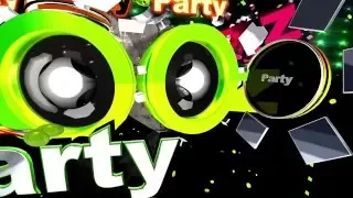 Футаж Party фон Вечеринка #1 music background night video hd