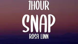 Rosa Linn - SNAP {1HOUR} (Sped Up/Lyrics) "Snapping one, two Where are you?" [TikTok Song]