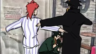 kakyoin lays an egg