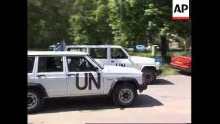 BOSNIA: KRAJINA: ARGENTINIAN PEACEKEEPERS CAUGHT IN CROSSFIRE