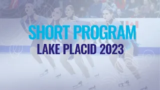 Short Program | Lake Placid 2023 | #WorldSynchro