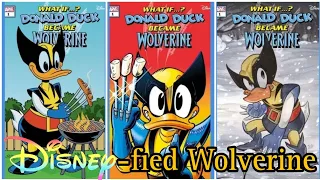 Marvel Is Completely Disney-fied With 'What If... ? Donald Duck Became Wolverine' #1