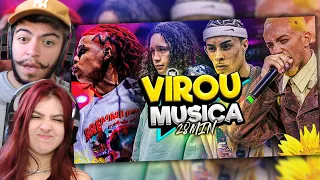 React 28 MINUTOS de ROUND de BATALHA VIRANDO MÚSICA! | ESPECIAL de 100K ⚡️