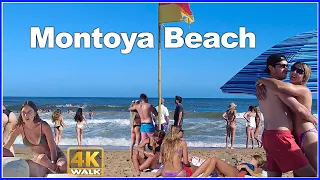【4K】WALK Montoya Beach MALDONADO Uruguay Travel vlog 4k video