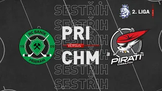 SESTŘIH 5.kolo 2. ligy: HC Baník Příbram - Piráti Chomutov 6:3