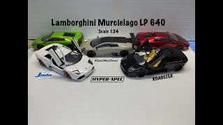 Lamborghini Murcielago LP 640 By Jada |Scale 1:24 Diecast | Unboxing LOT | Hyper-Spec | Roadster