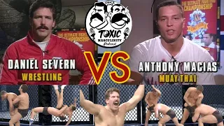 Don Frye & Dan Severn watch Dan's fight against Anthony Macias at UFC 4