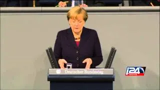 German Chancellor Angela Merkel on Russia and Ukraine crisis