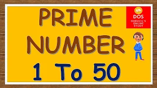 Prime Numbers 1 To 50 | Prime Numerals 1 To 50 | 1 To 50 Prime Numbers| Prime Number 1 To 50