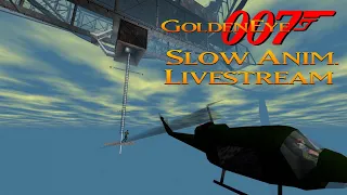 GoldenEye 007 N64 - Slow Animation Livestream - Real N64 Capture (UltraHDMI)