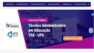 Edital Publicado - Concurso Público da UFG (Universidade Federal de Goiás) 2023 - Saiba TUDO!