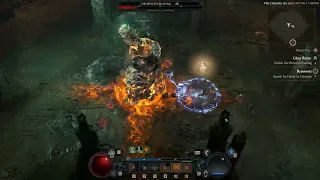 Diablo 4 (Fire-Sorc): Level 65 Build + Dungeon Boss (20s)