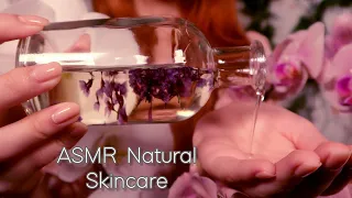 🌷 CottageCore ASMR Natural Skincare Application 🌷 (layered sounds, no talking)