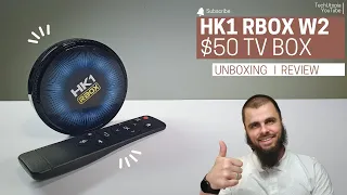 HK1 RBOX W2 TV BOX Review - Full Android 11 Play Store - S905W2 - 4K 60FPS YouTube - Gaming test AV1