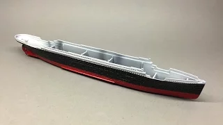 Revell: 1:1200 RMS Titanic Part 1