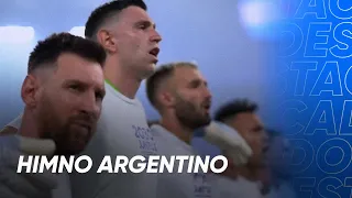 Himno Nacional - Argentina vs Curazao - Amistoso 2023